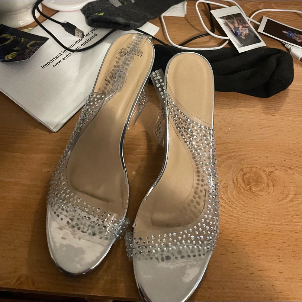 Are like new only wore once to a dance - Picture 2 of 2
